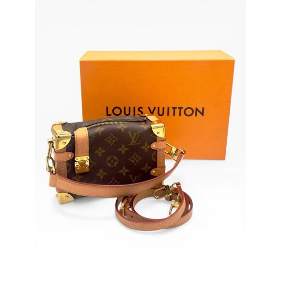 Louis Vuitton Handbags - Side Trunk Handbag Monogram Canvas PM